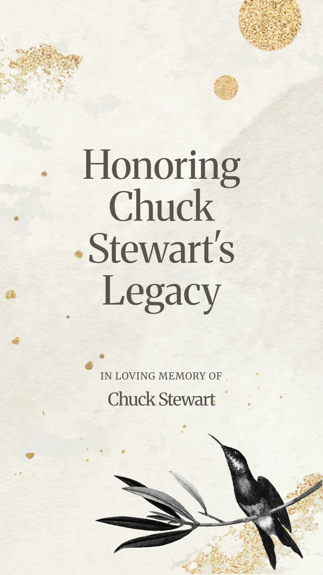 Honoring Chuck Stewart's Legacy