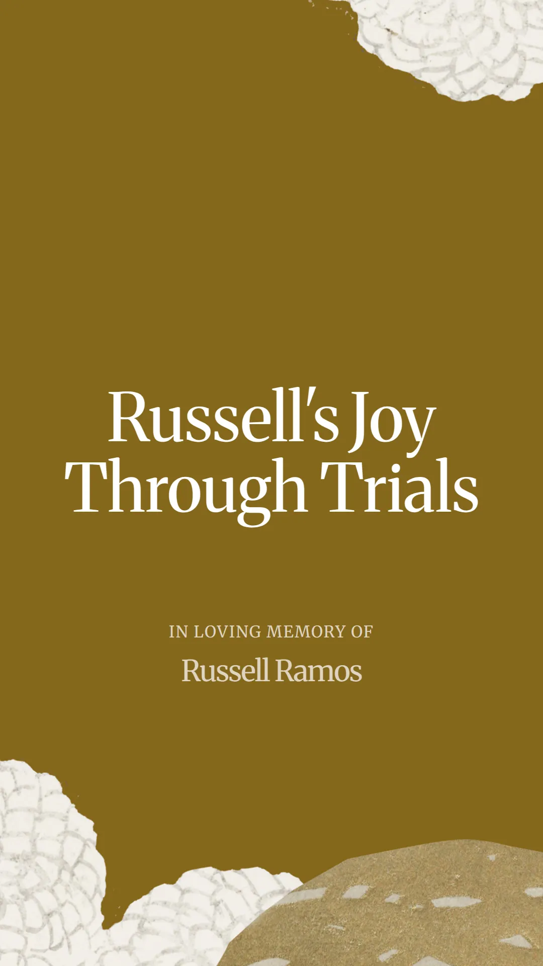 Russell's Joy Through Trials