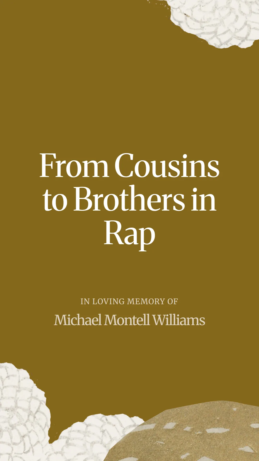 From Cousins to Brothers in Rap