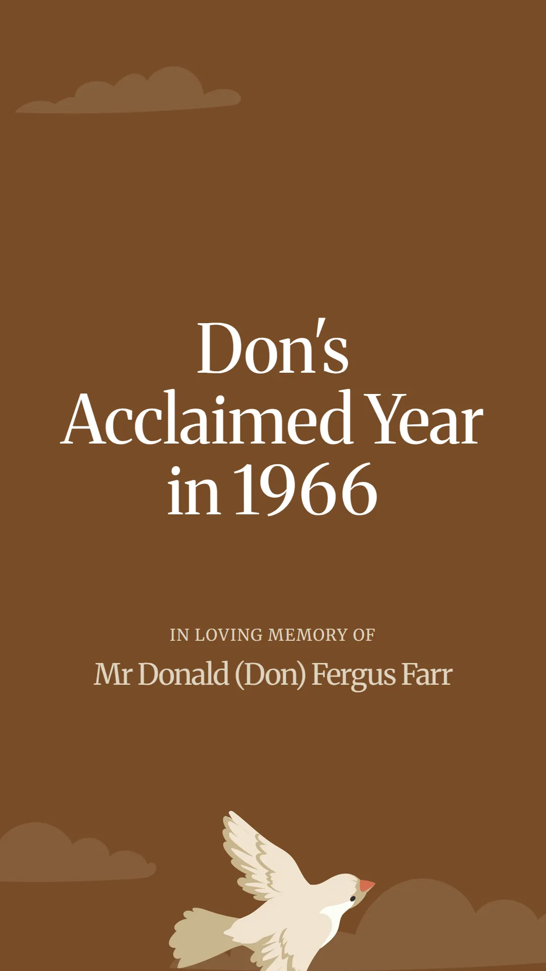 Don's Acclaimed Year in 1966