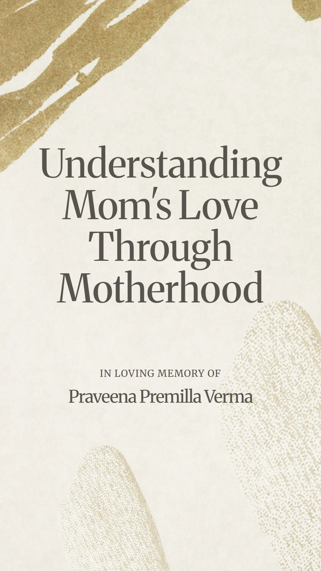 Understanding Mom's Love Through Motherhood