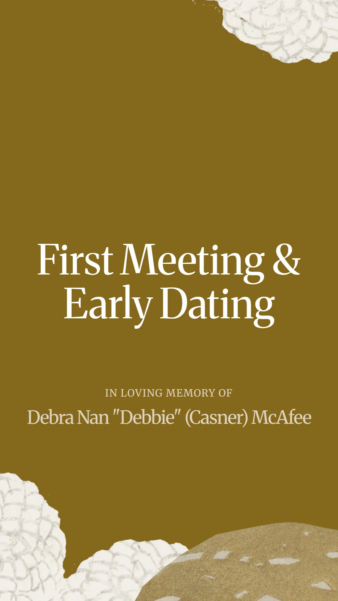 First Meeting and Early Dating
