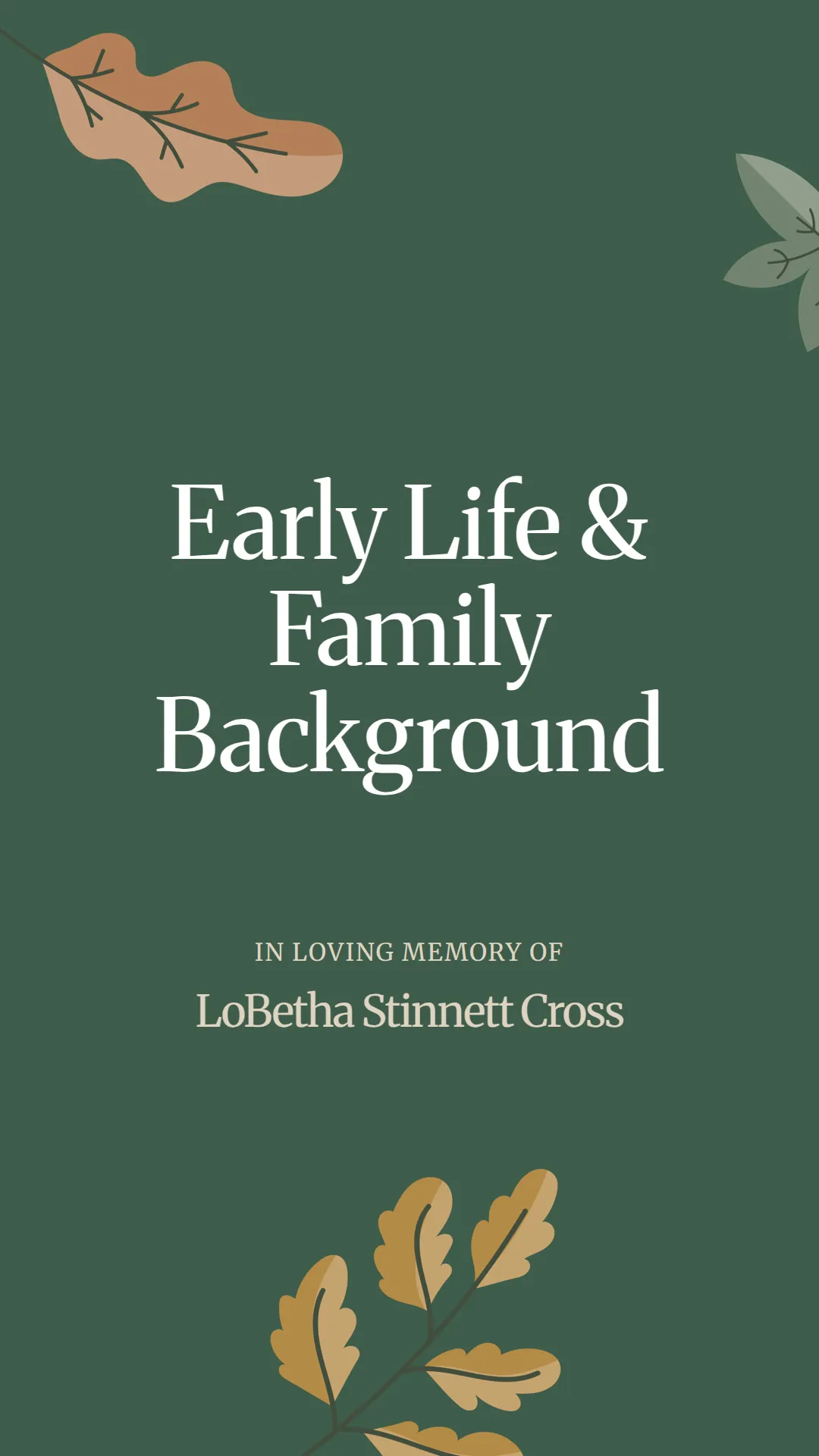 Early Life and Family Background