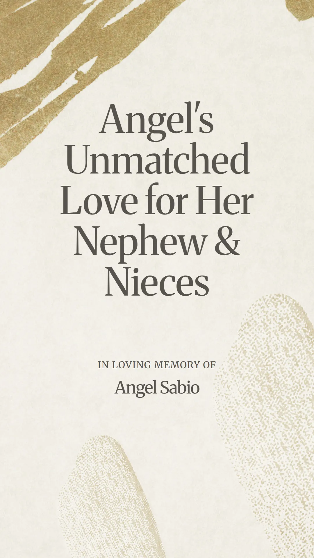 Angel's Unmatched Love for Her Nephew and Nieces