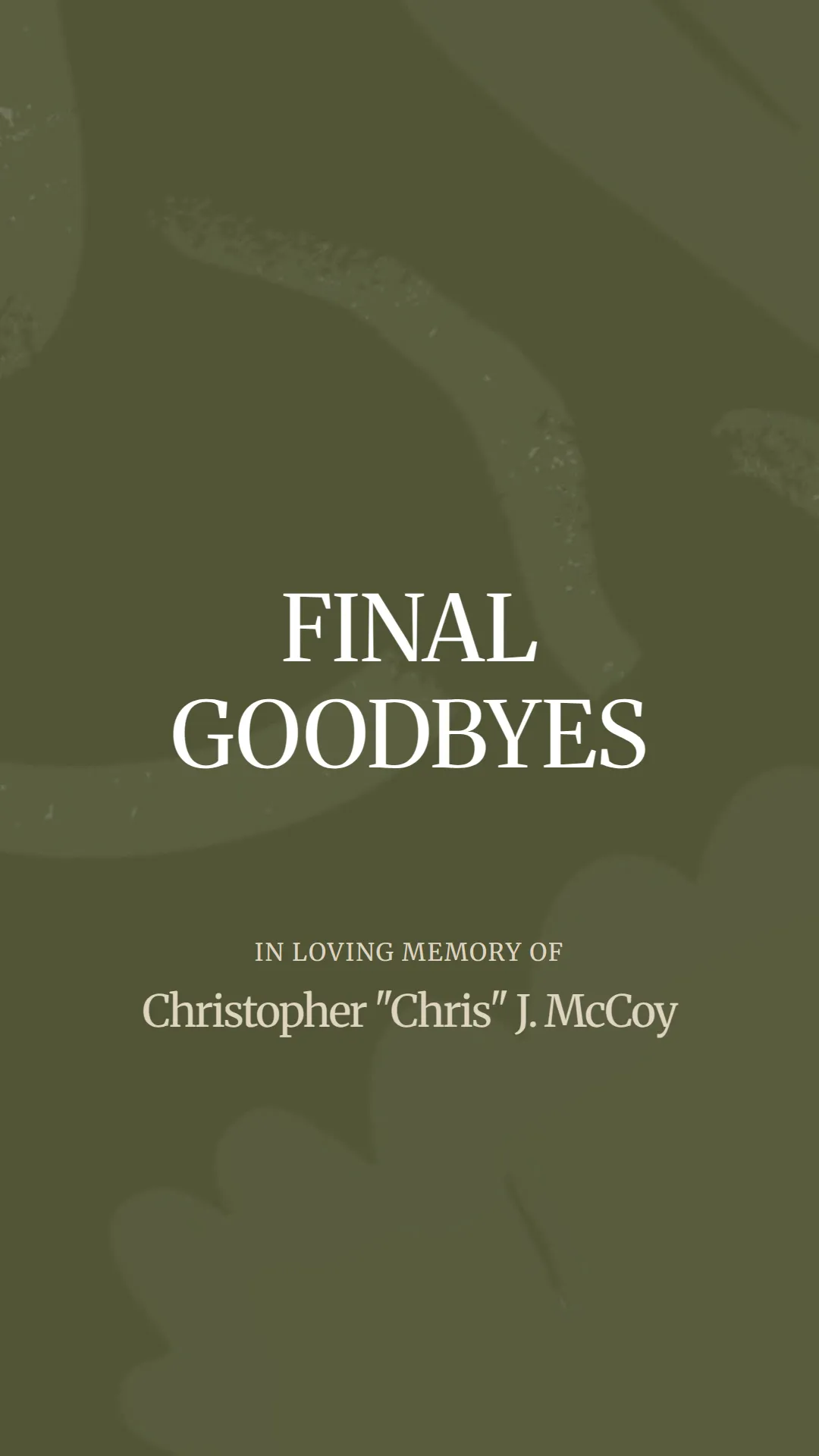 A Heartfelt Farewell to Chris McCoy