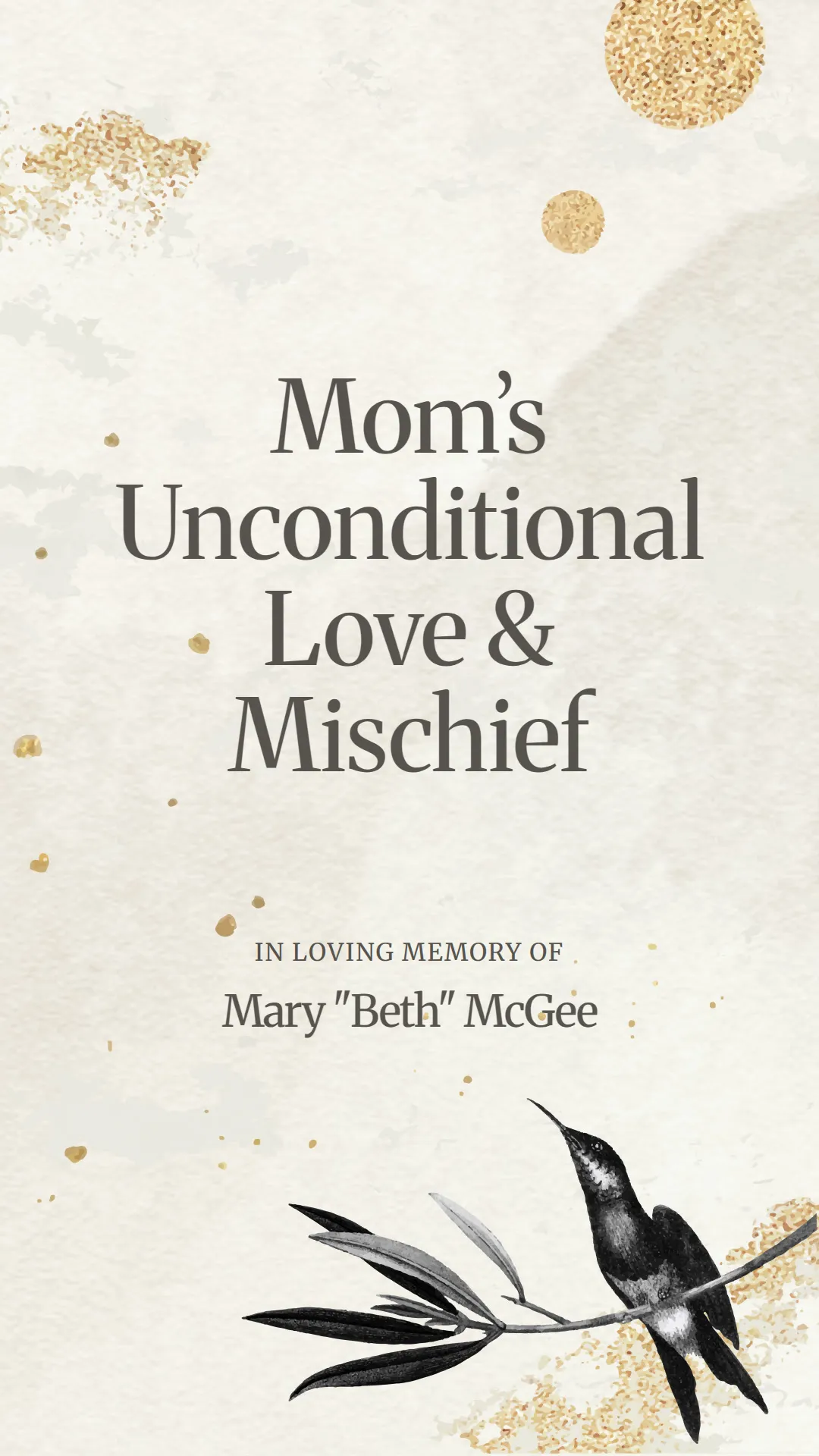 Mom’s Unconditional Love and Mischief