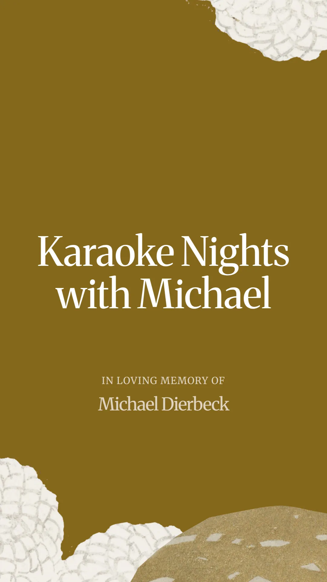 Karaoke Nights with Michael