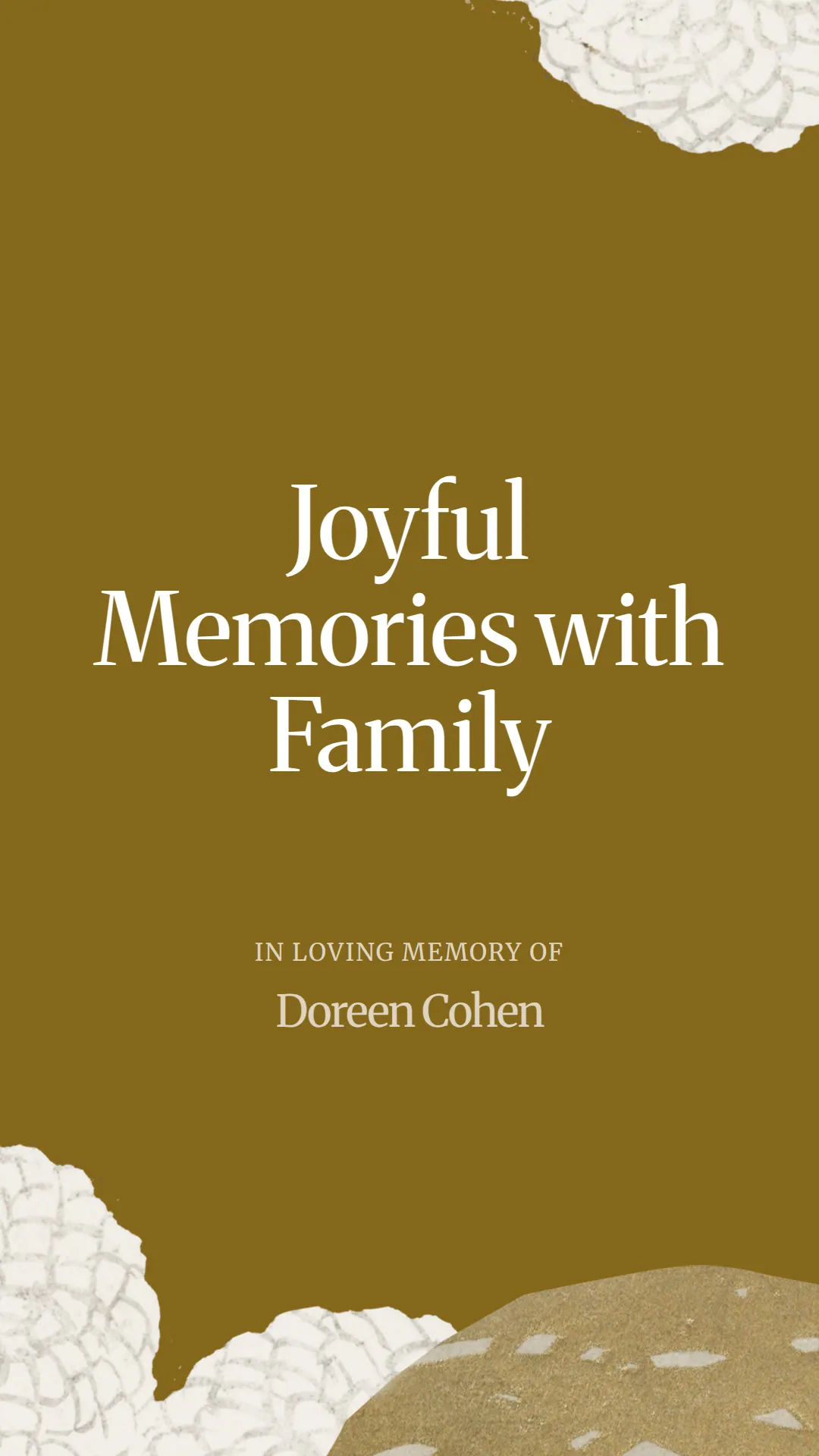 Joyful Memories with Family