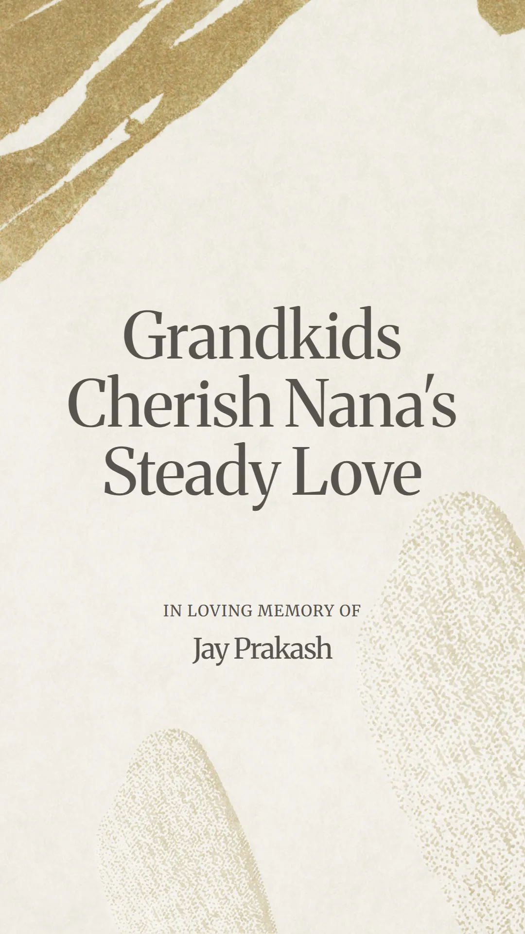 Grandkids Cherish Nana's Steady Love