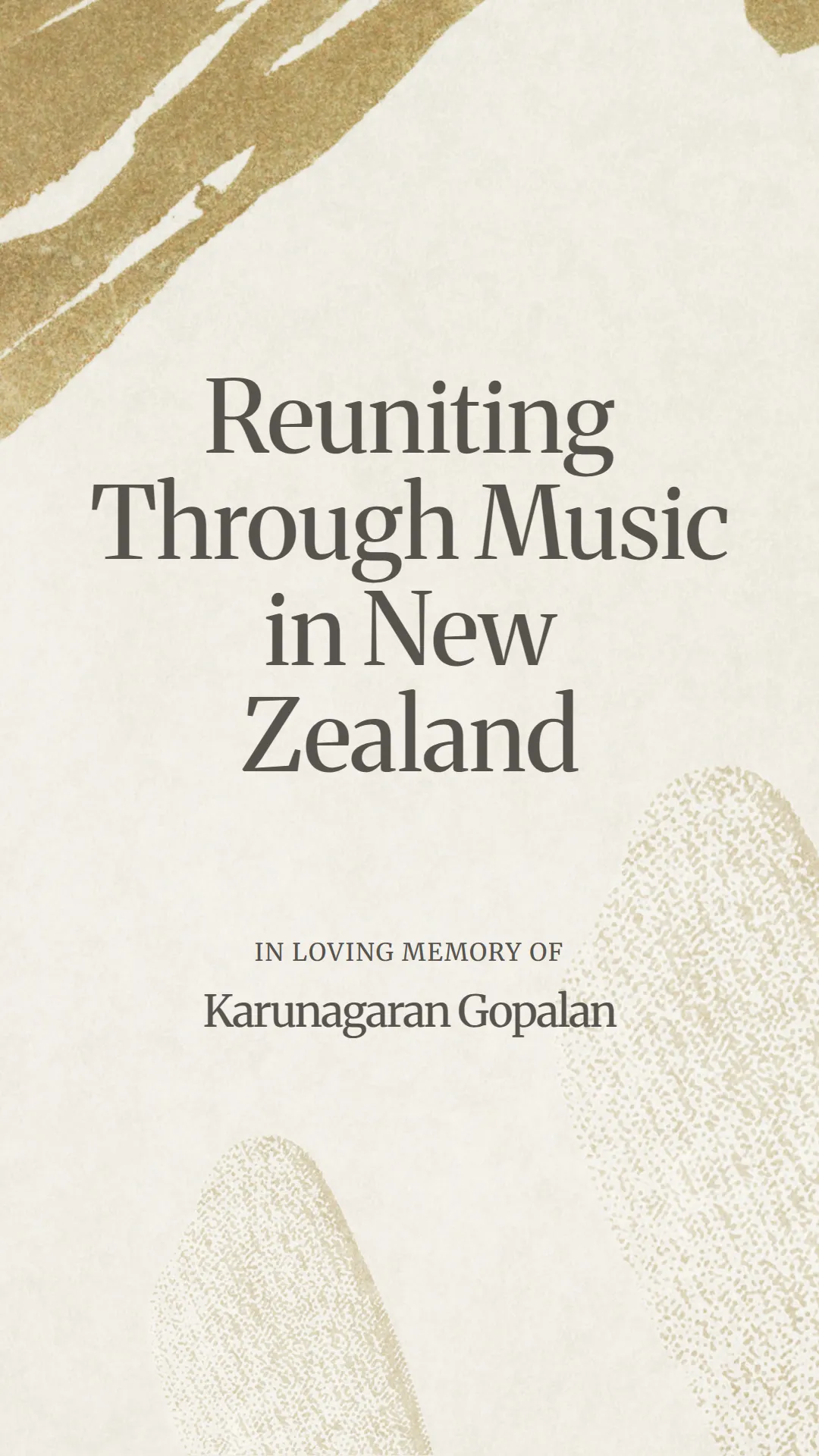 Reuniting Through Music in New Zealand