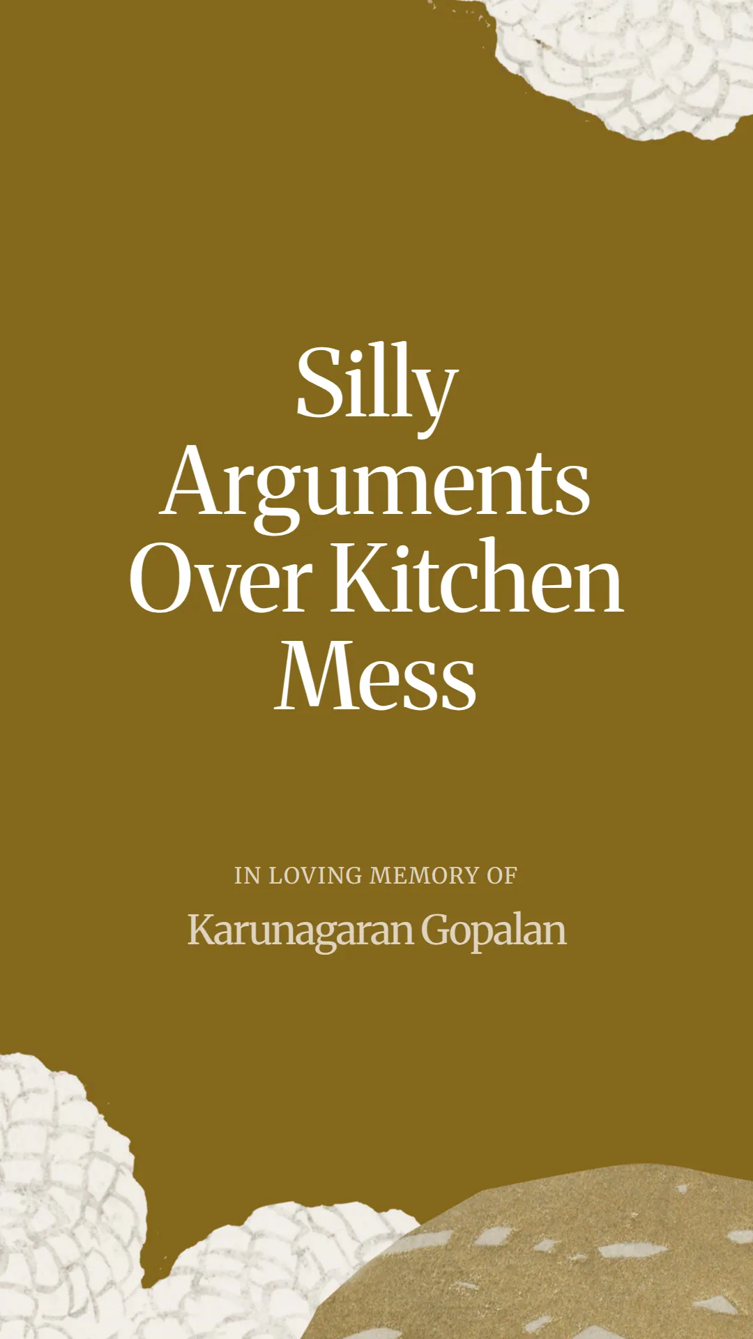 Silly Arguments Over Kitchen Mess