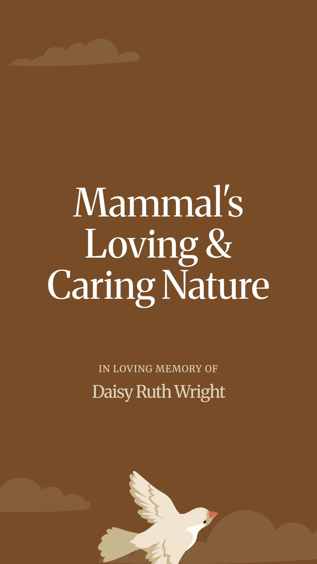 Mammal's Loving and Caring Nature