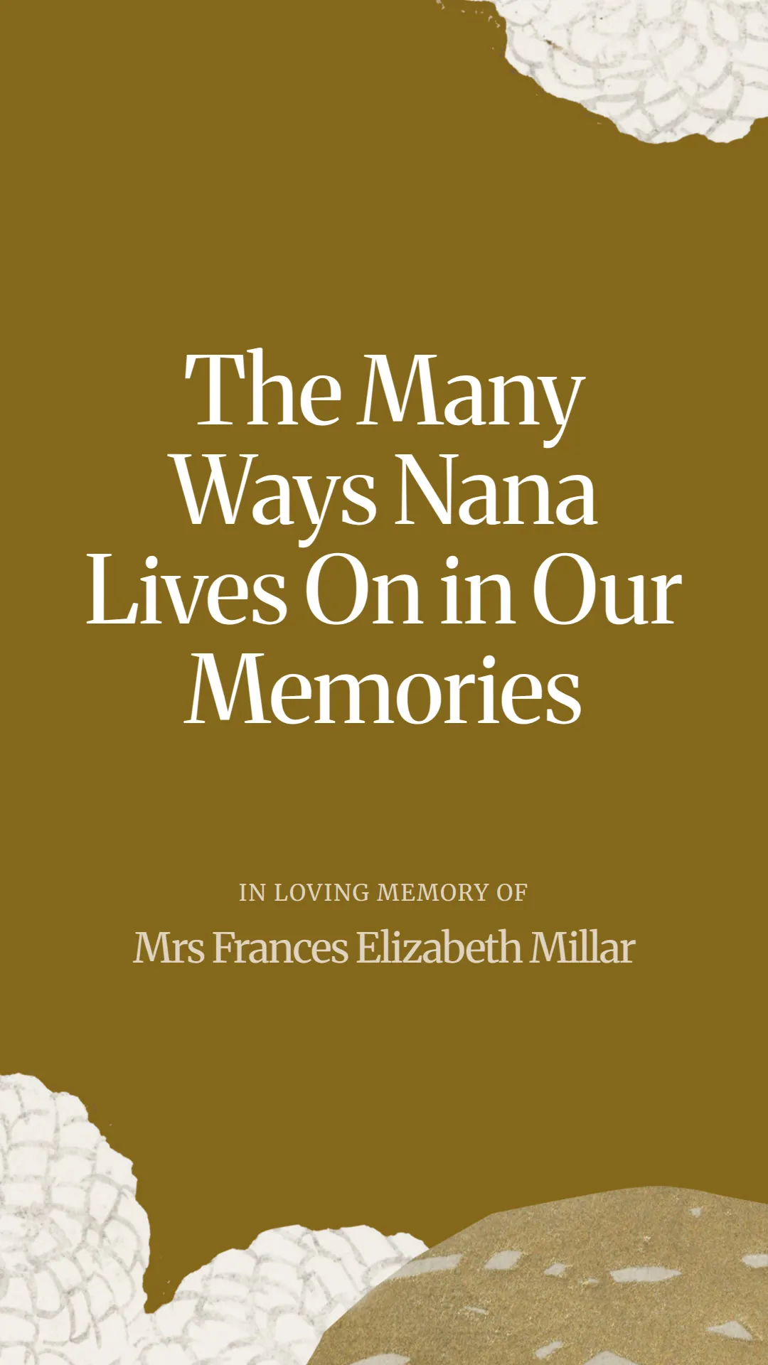 The Many Ways Nana Lives On in Our Memories