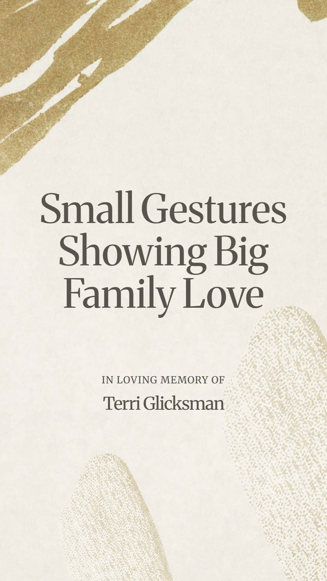 Small Gestures Showing Big Family Love