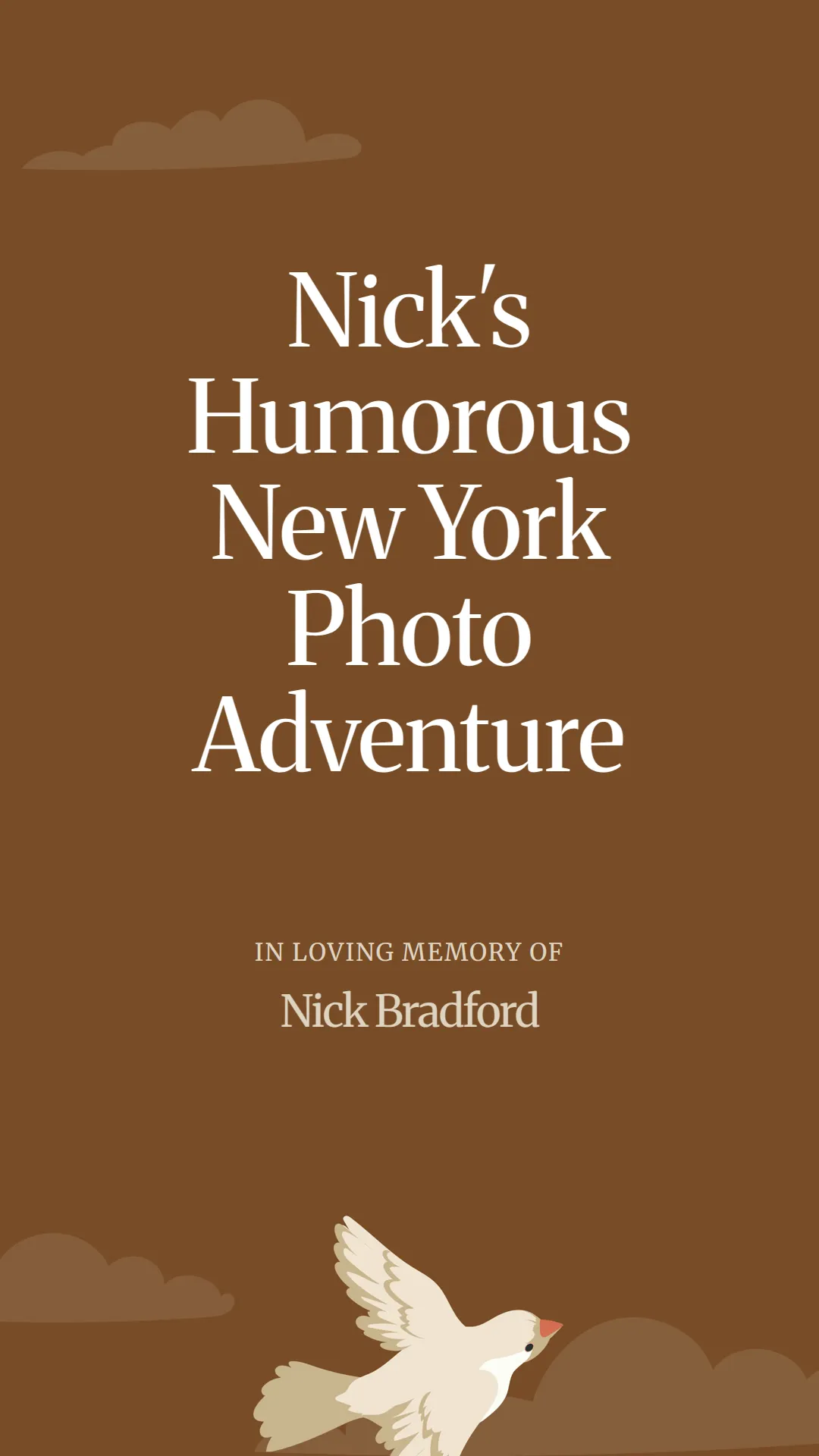 Nick's Humorous New York Photo Adventure