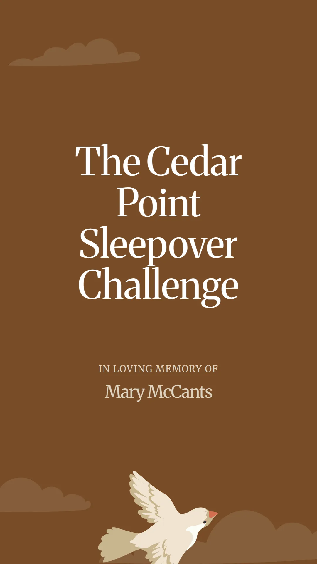 The Cedar Point Sleepover Challenge