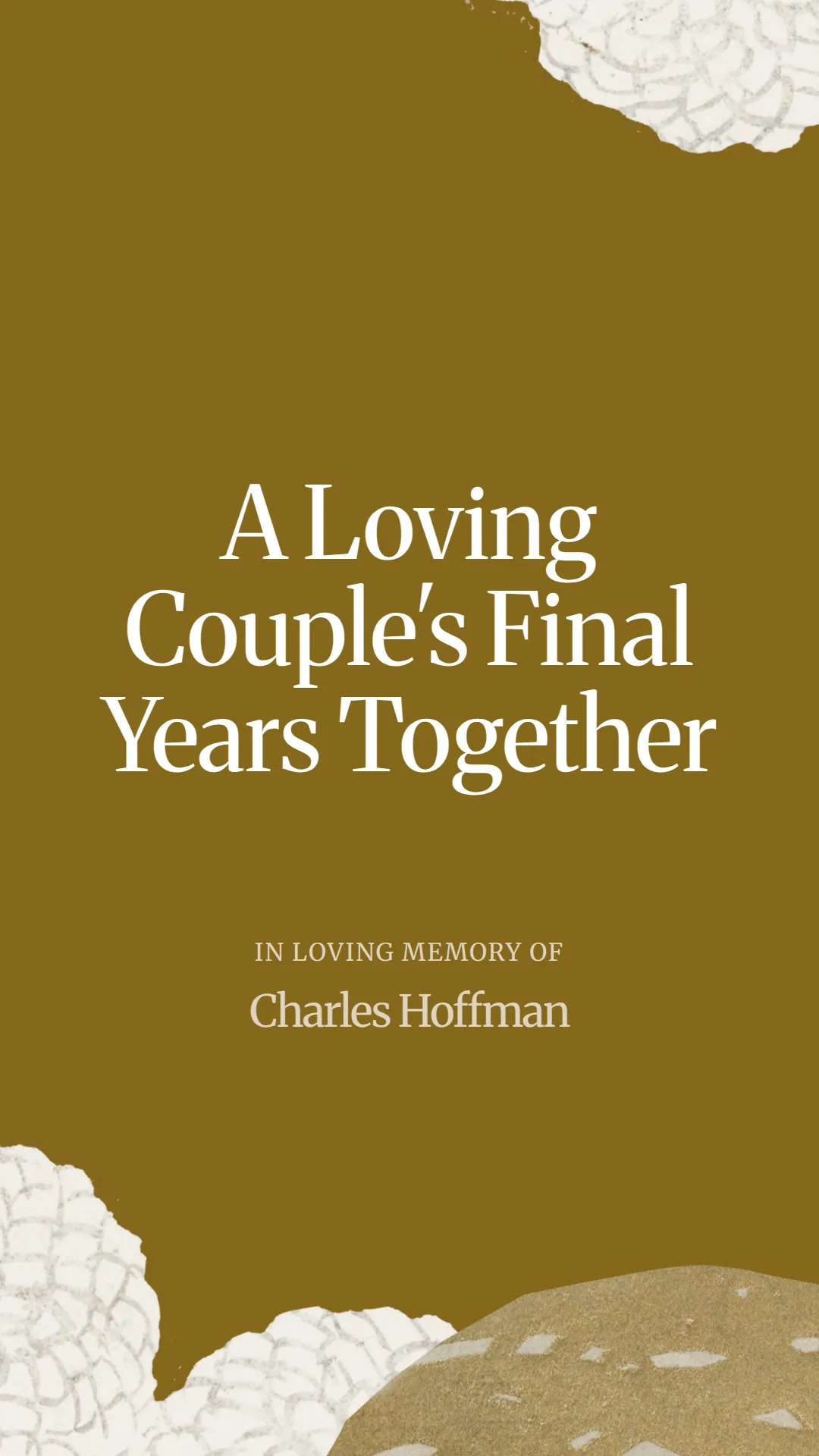A Loving Couple's Final Years Together