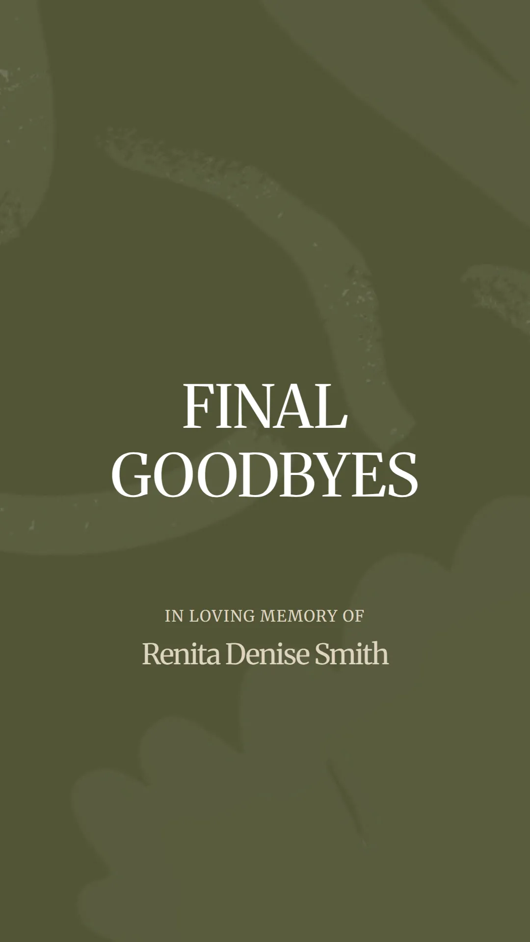 A Heartfelt Farewell to Renita Denise Smith