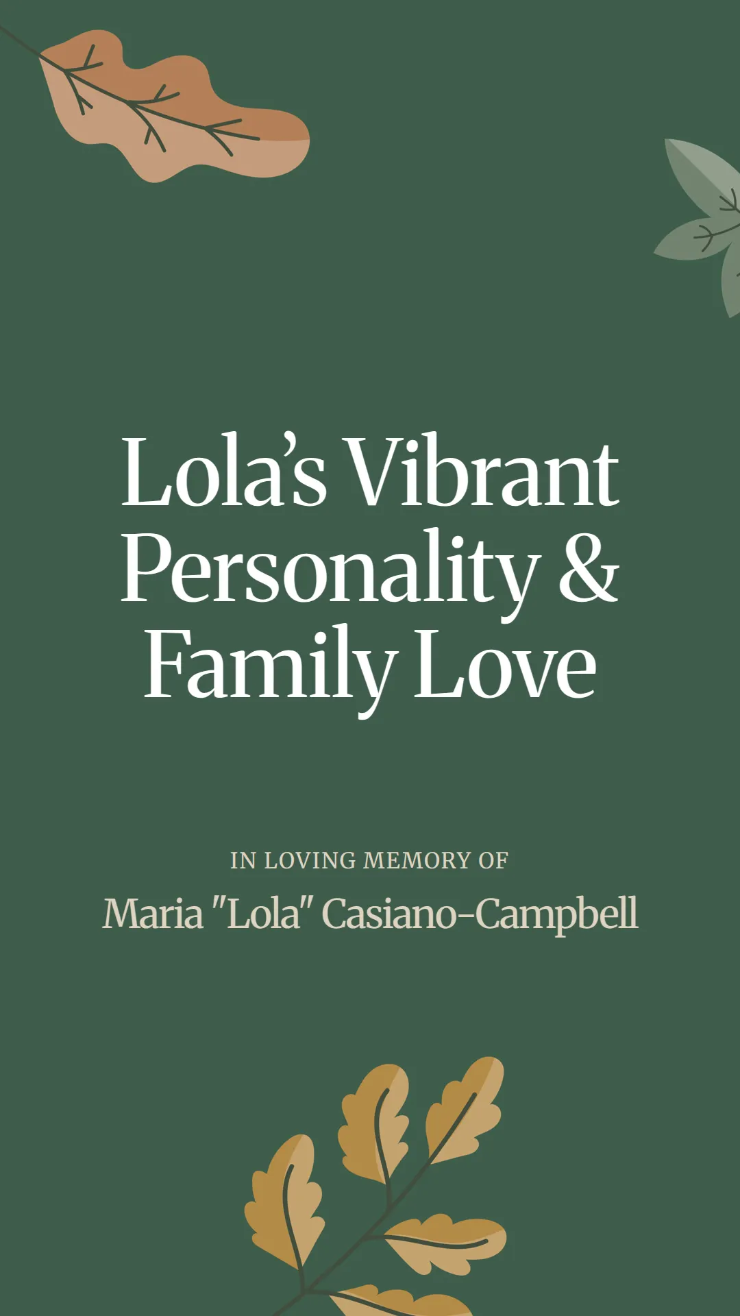 Lola’s Vibrant Personality and Family Love