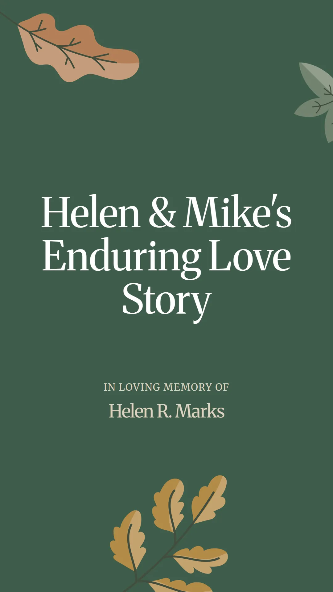 Helen and Mike's Enduring Love Story