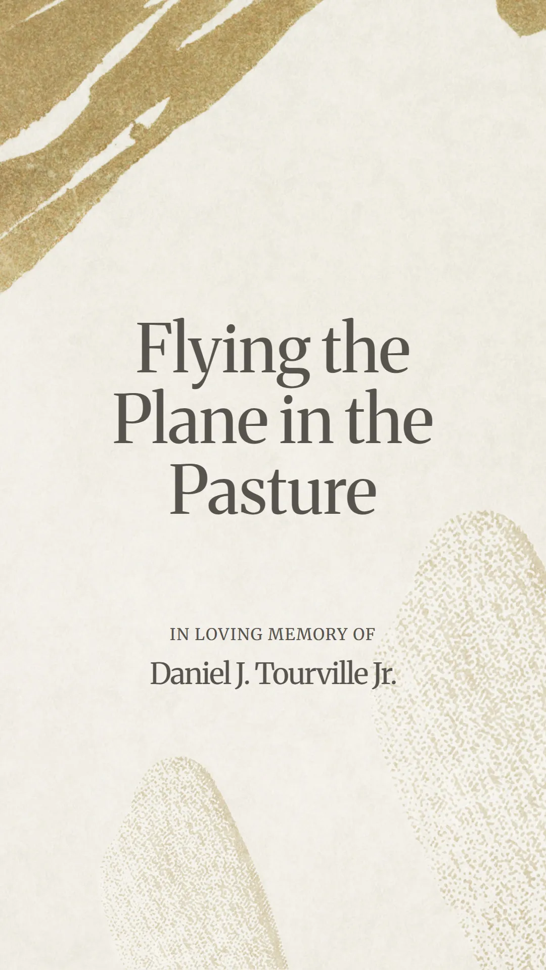Flying the Plane in the Pasture