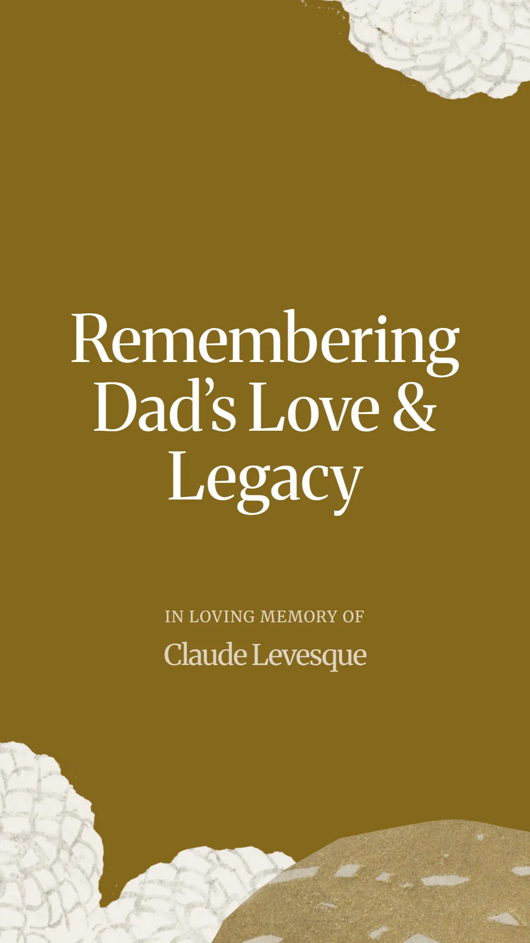 Remembering Dad’s Love and Legacy