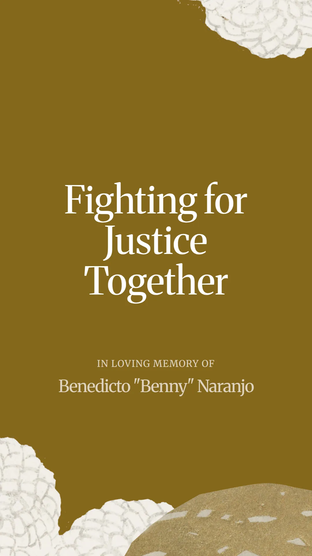 Fighting for Justice Together