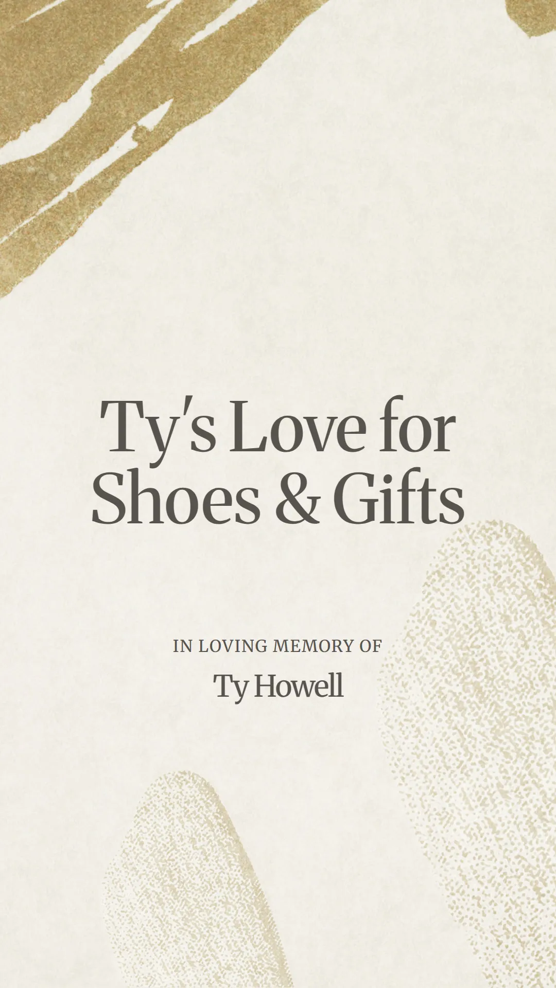 Ty's Love for Shoes and Gifts