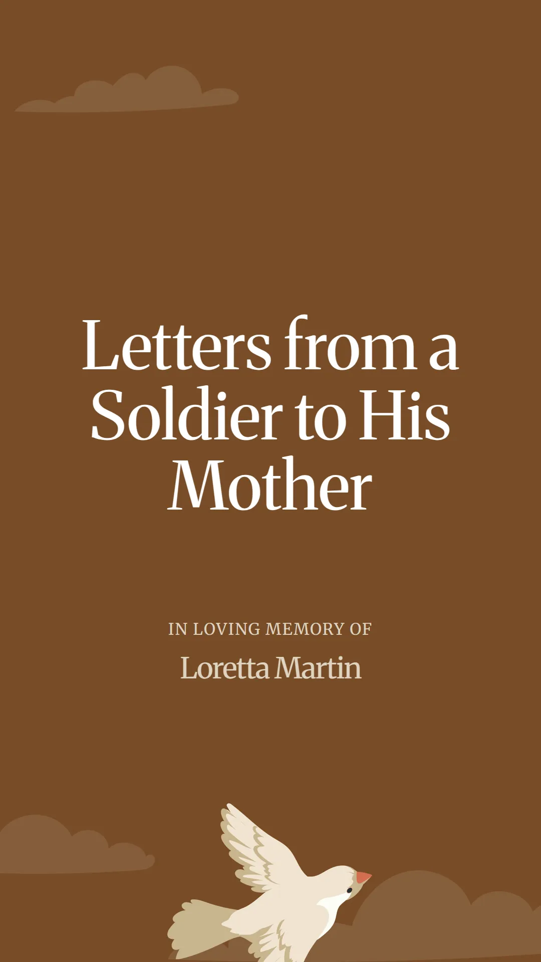 Letters from a Soldier to His Mother