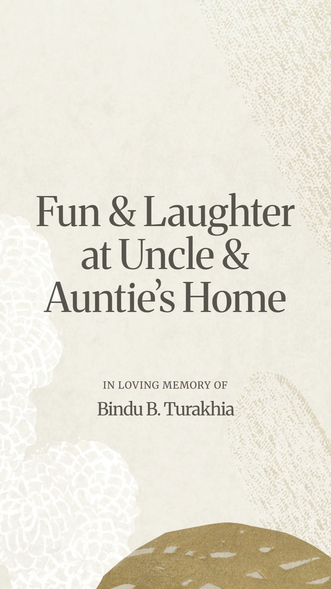 Fun and Laughter at Uncle and Auntie’s Home