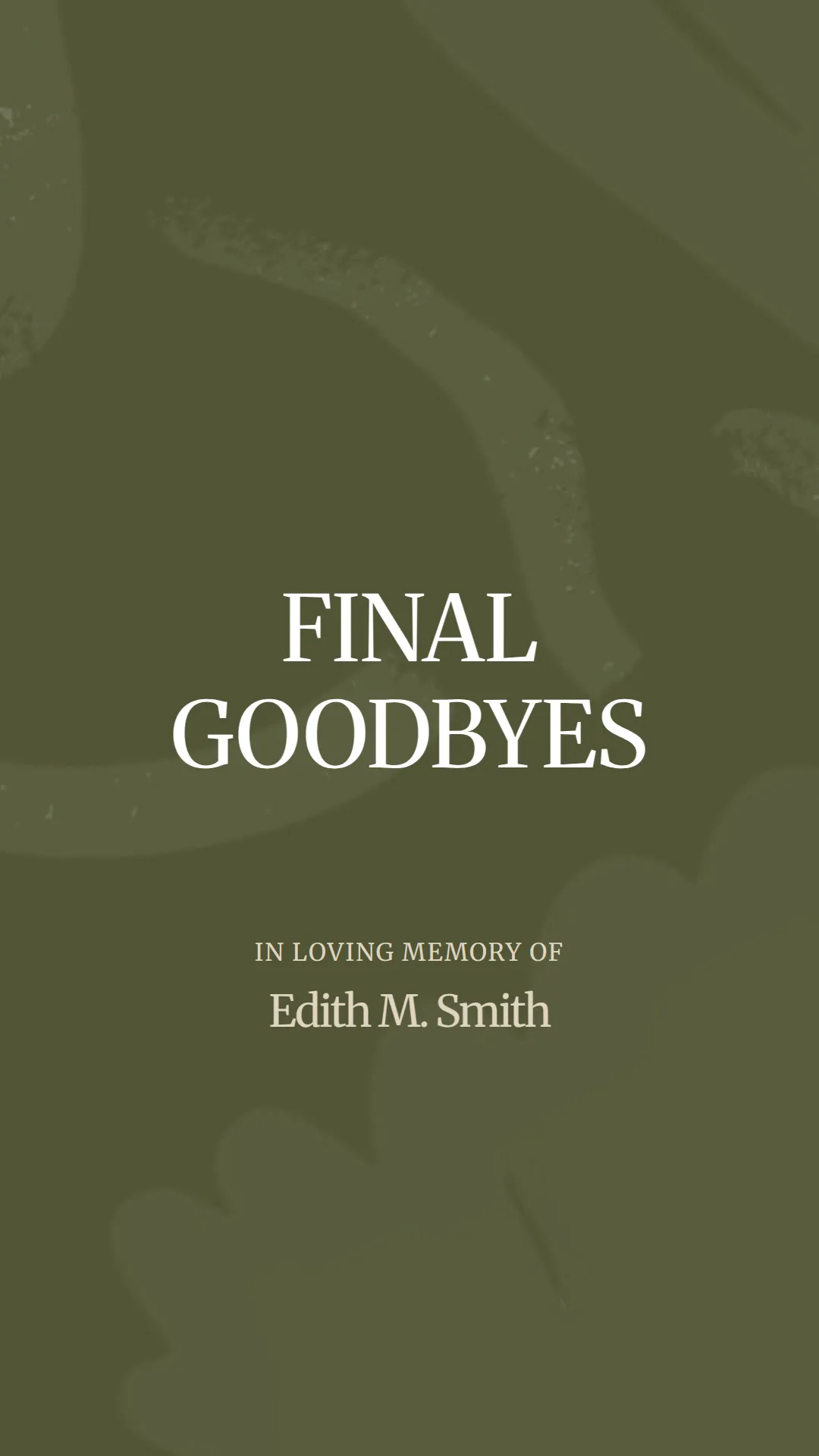 A Heartfelt Farewell to Edith M. Smith