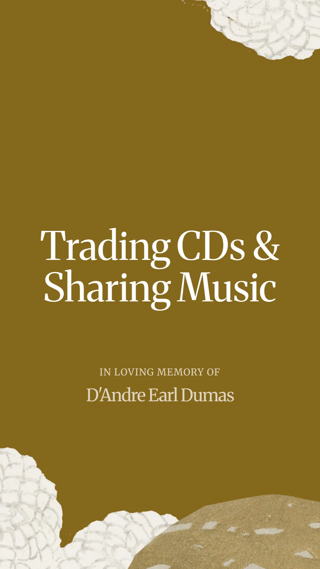 Trading CDs and Sharing Music