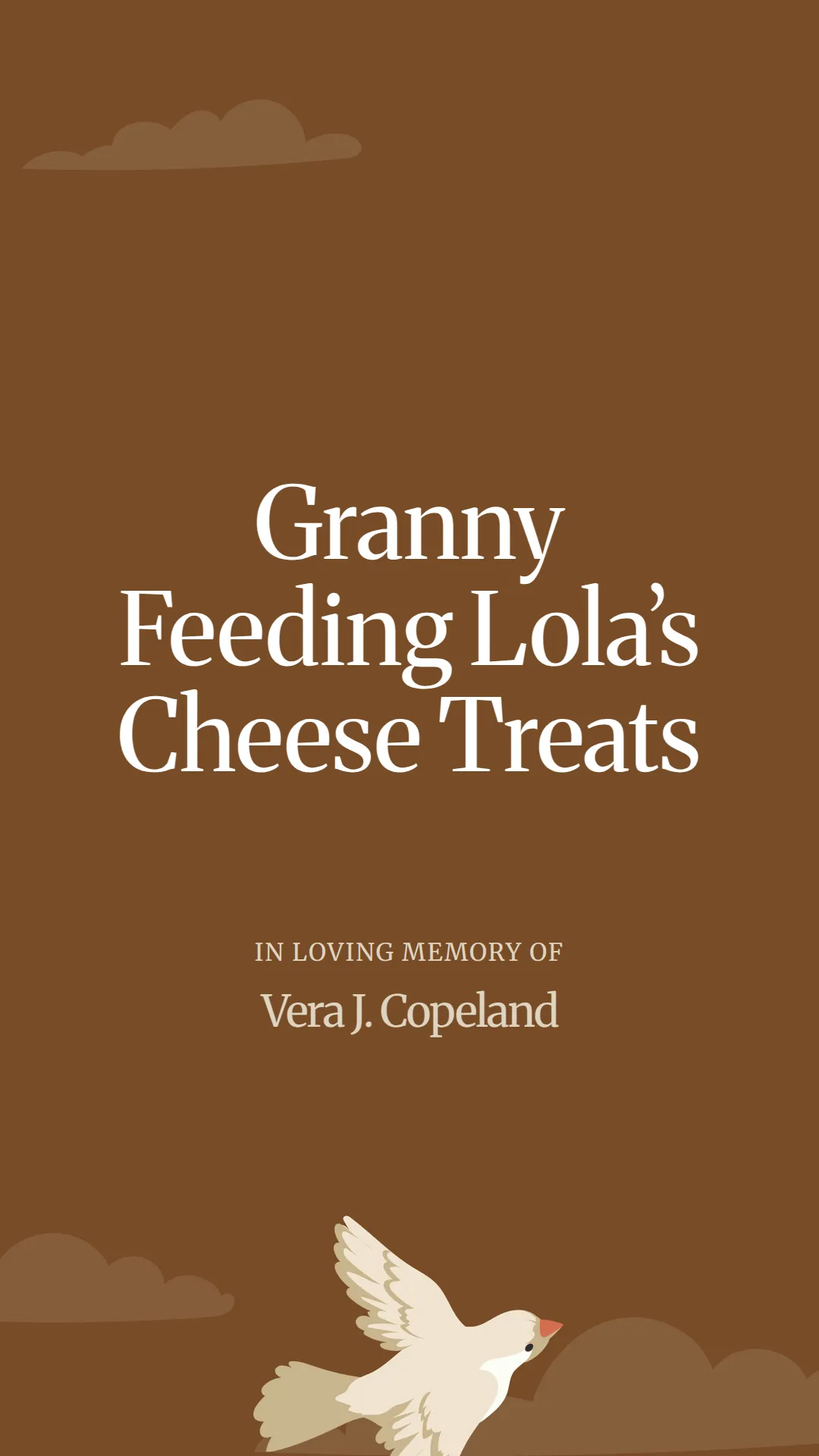 Granny Feeding Lola’s Cheese Treats