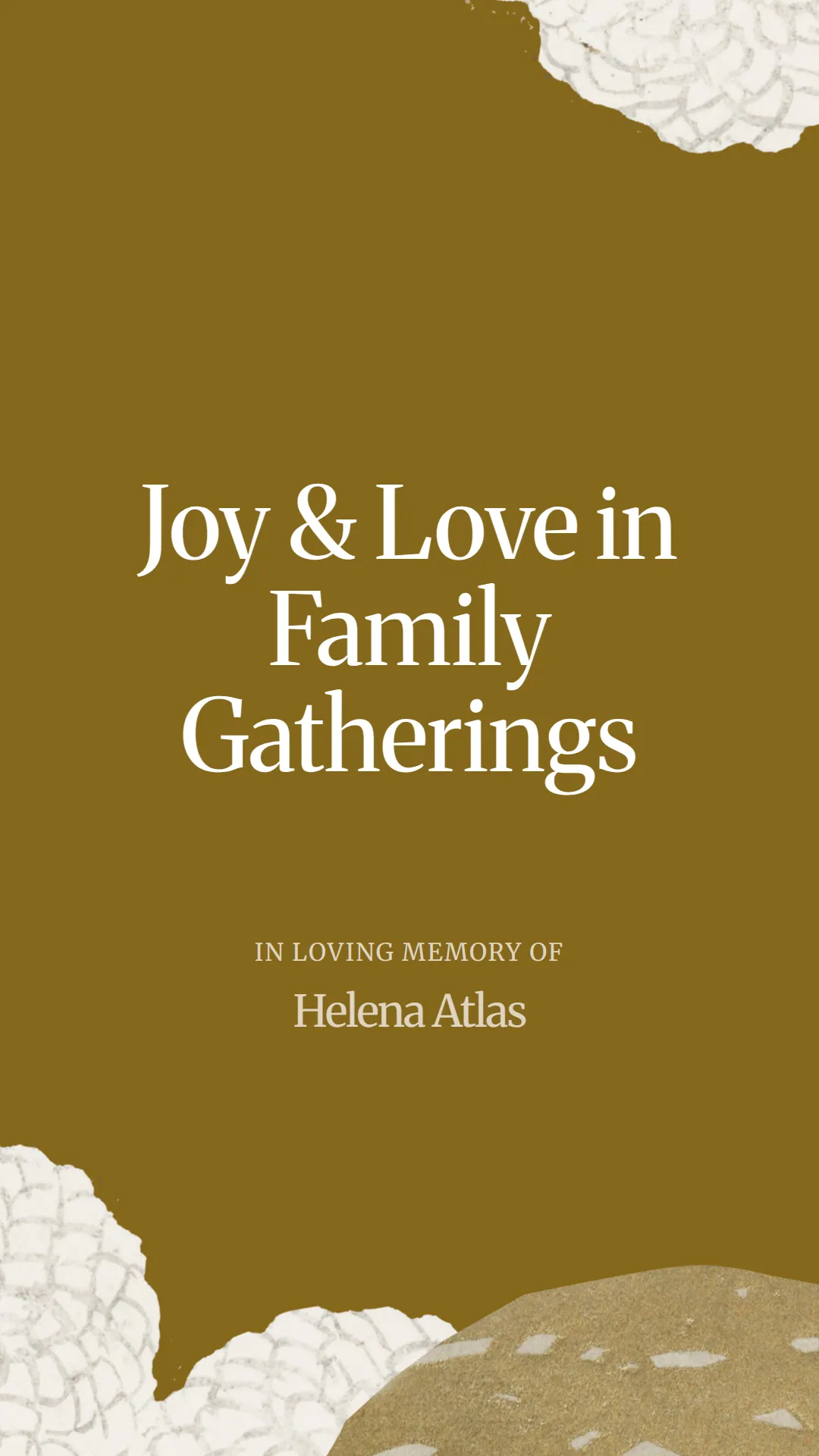 Joy and Love in Family Gatherings