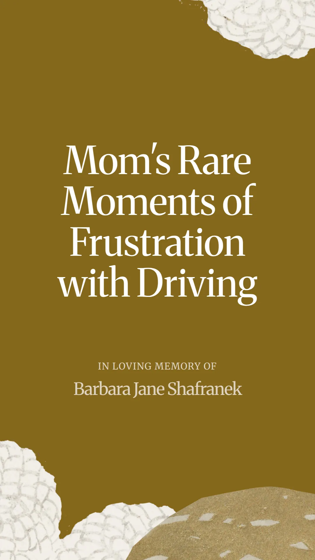 Mom's Rare Moments of Frustration with Driving