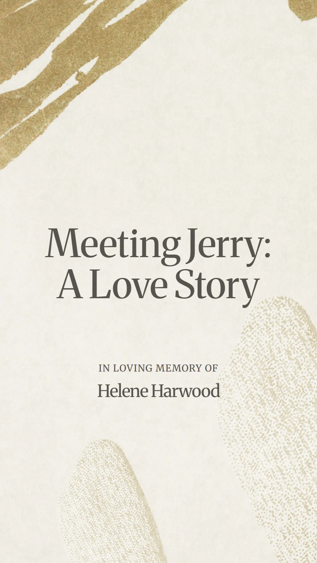 Meeting Jerry: A Love Story