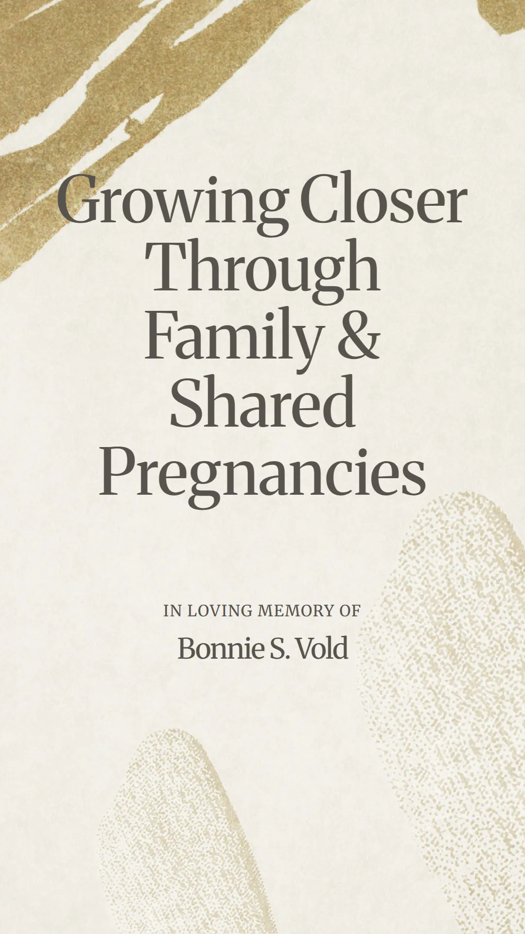Growing Closer Through Family and Shared Pregnancies