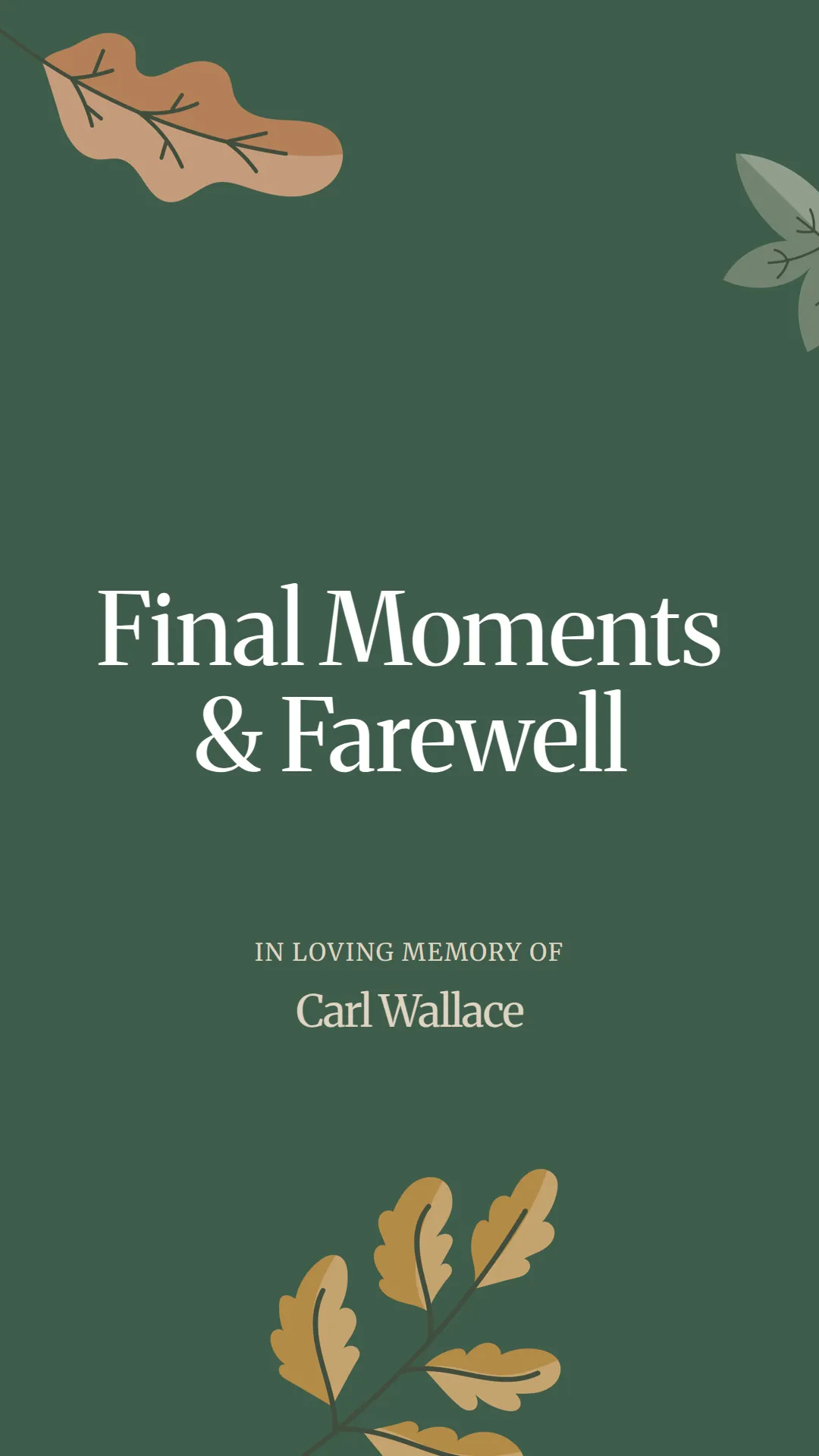 Final Moments and Farewell