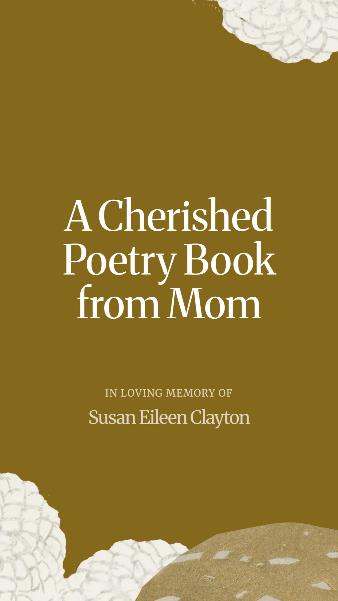 A Cherished Poetry Book from Mom