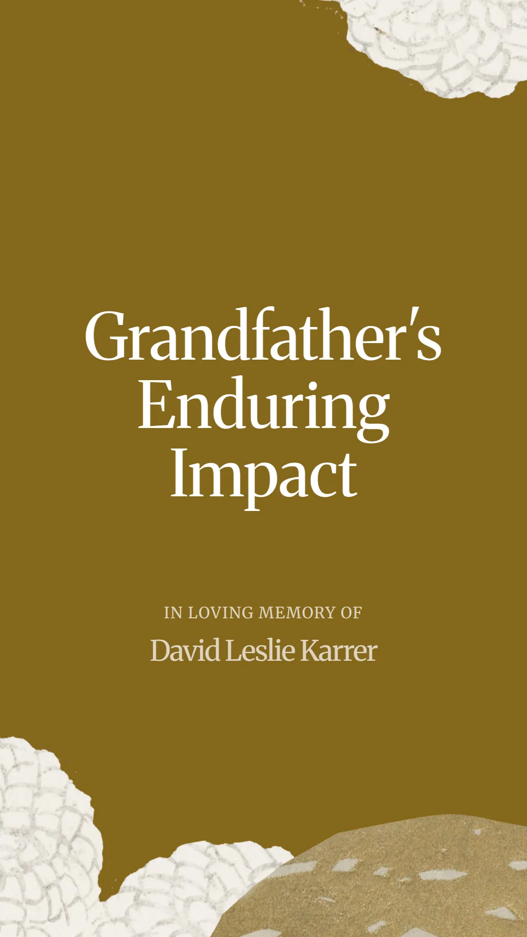 Grandfather's Enduring Impact
