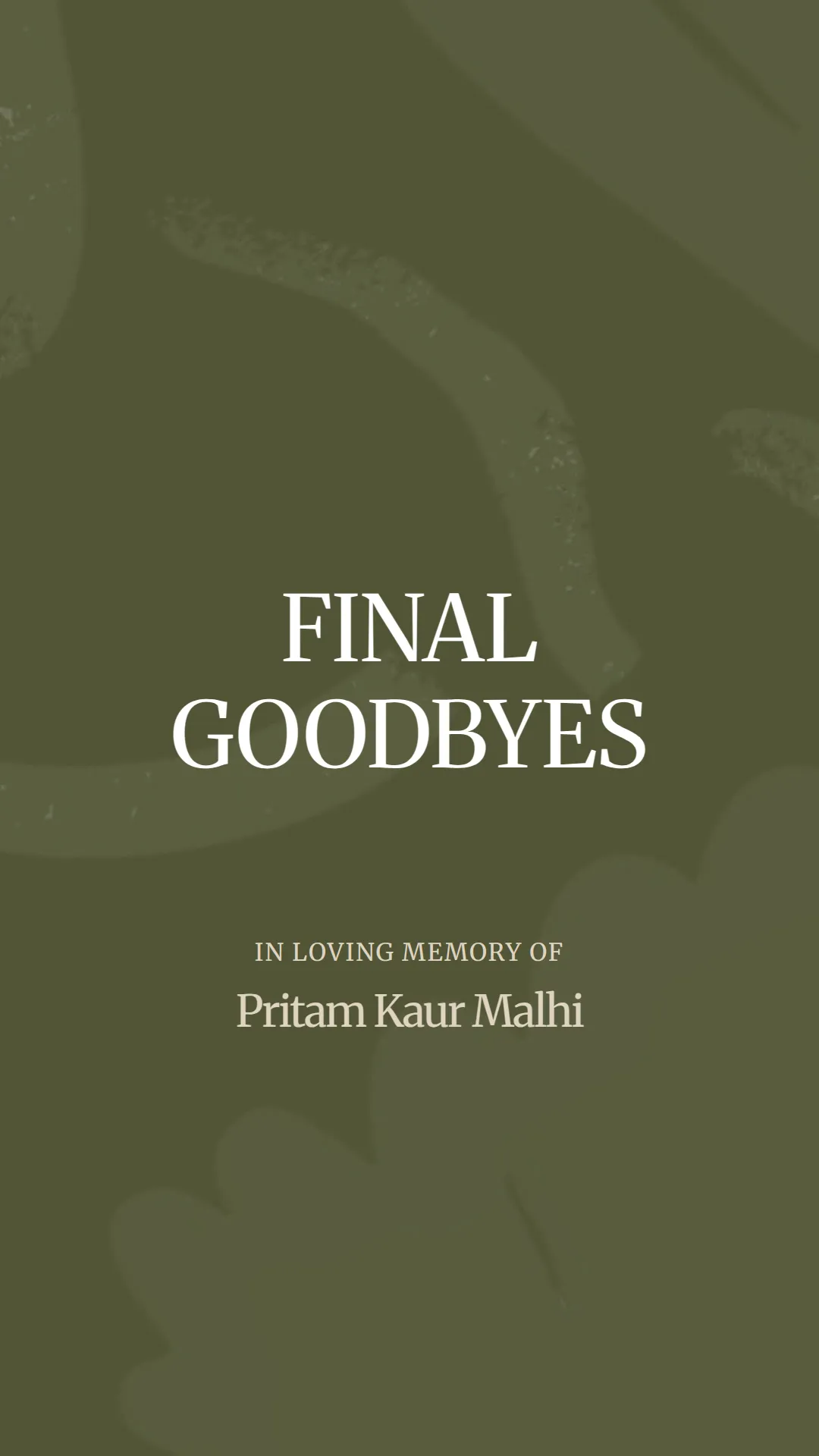 A Heartfelt Farewell to Pritam Kaur Malhi