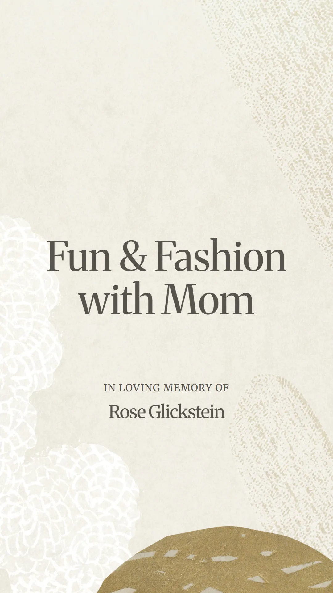 Fun and Fashion with Mom