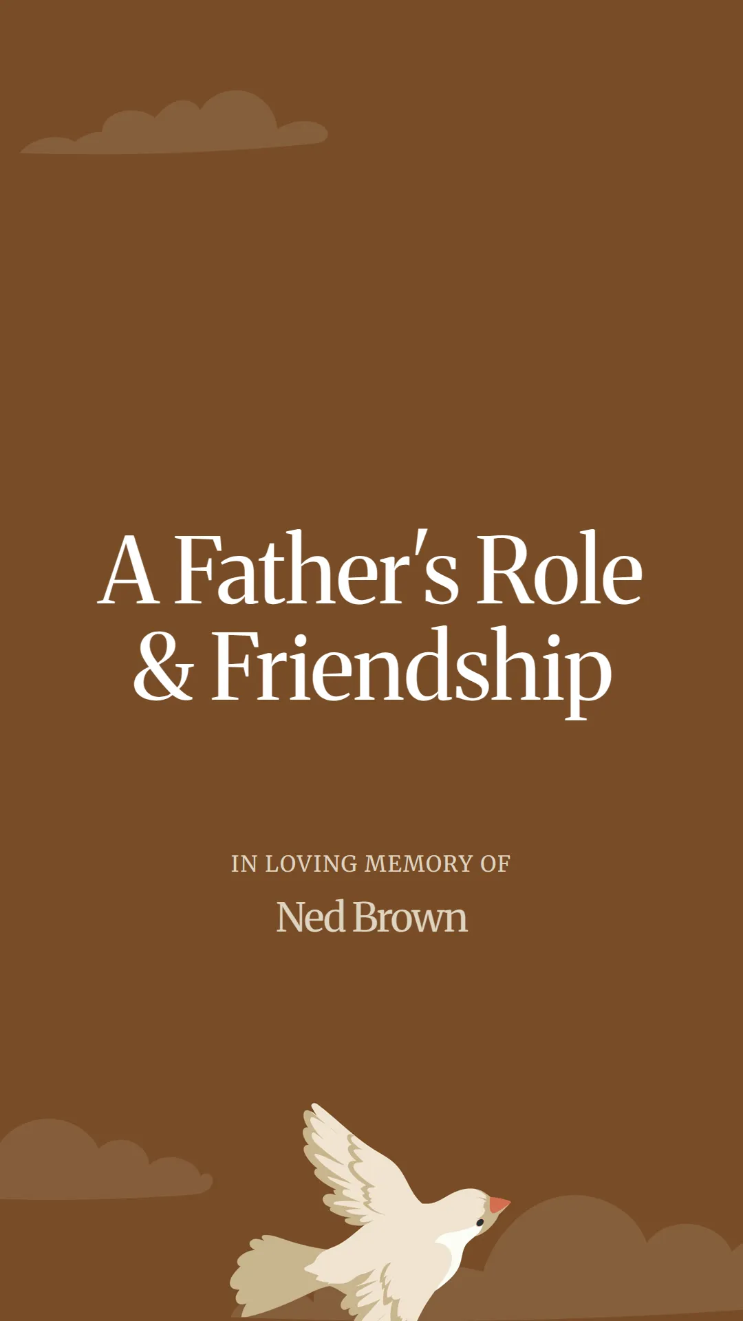 A Father's Role and Friendship