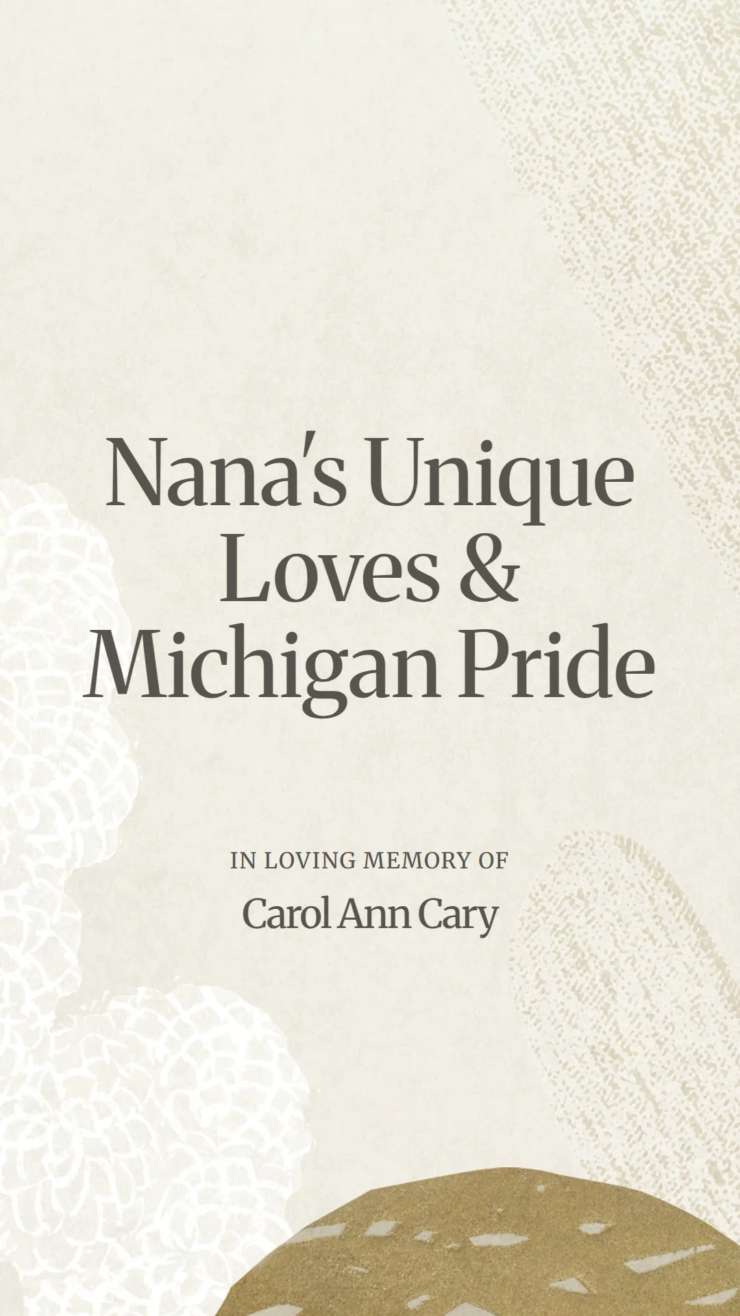 Nana's Unique Loves and Michigan Pride