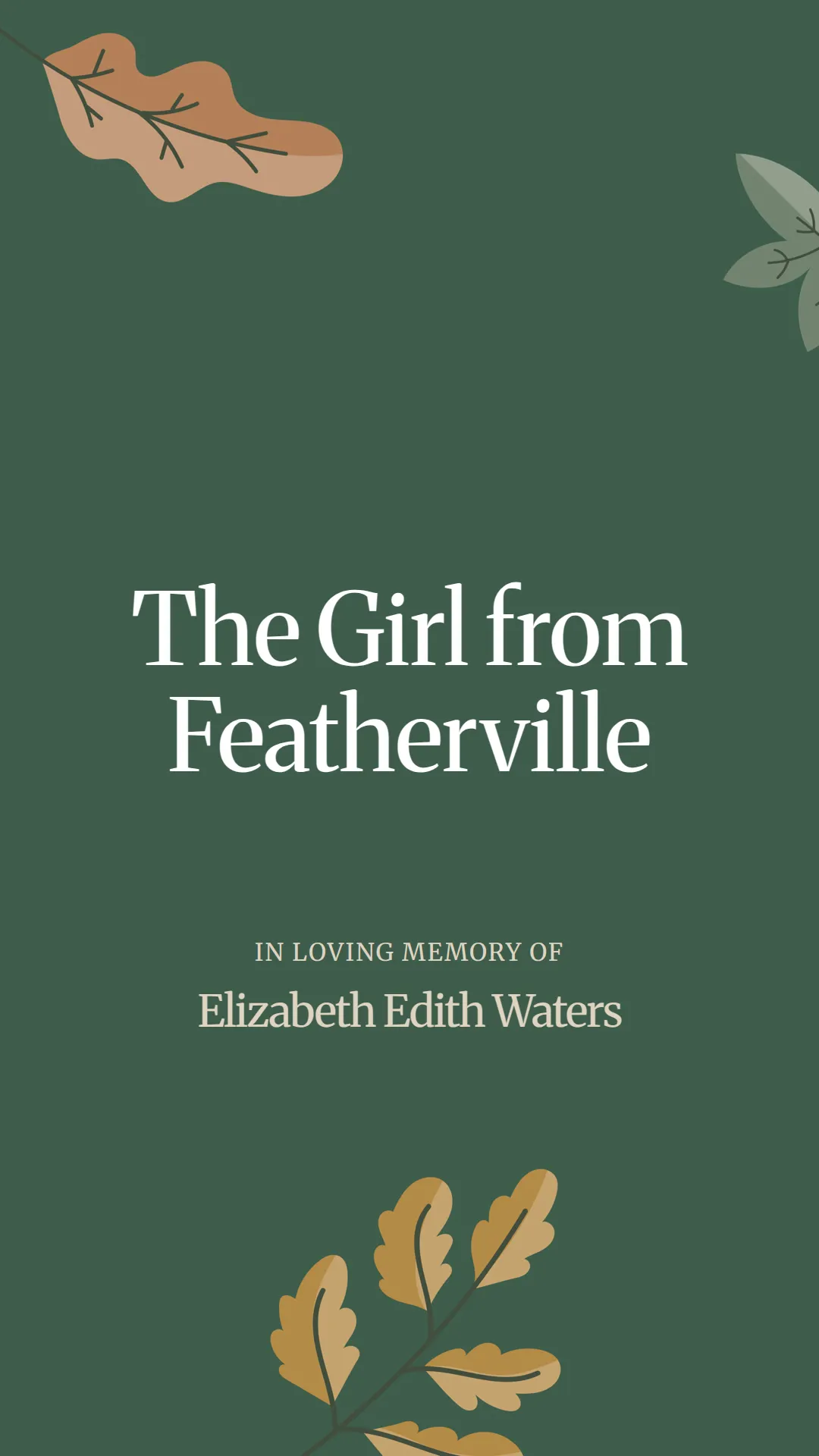 The Girl from Featherville