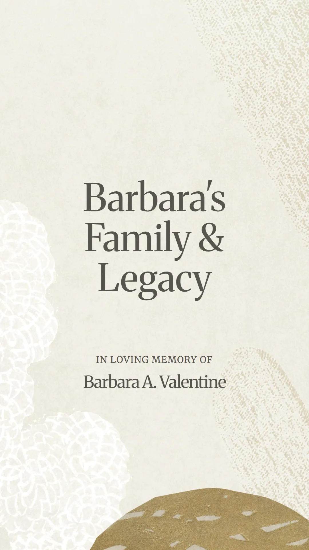 Barbara's Family and Legacy