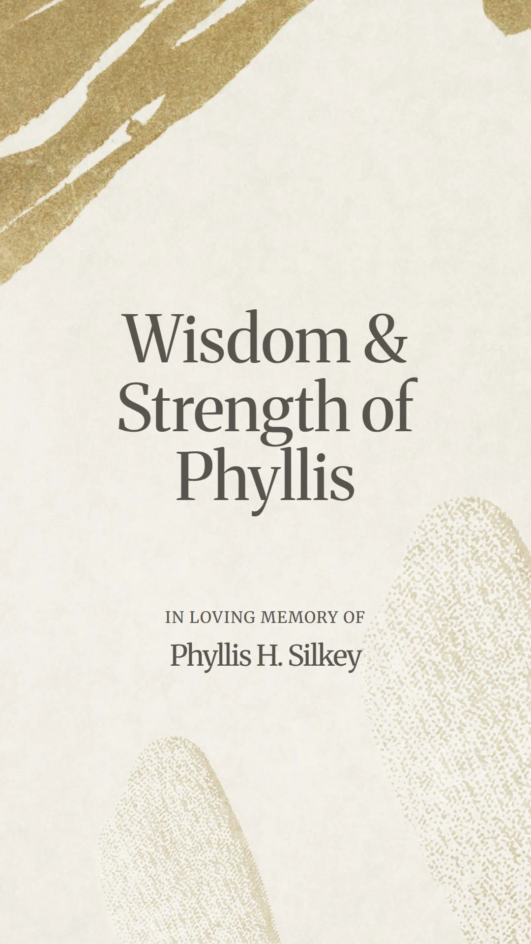 Wisdom and Strength of Phyllis