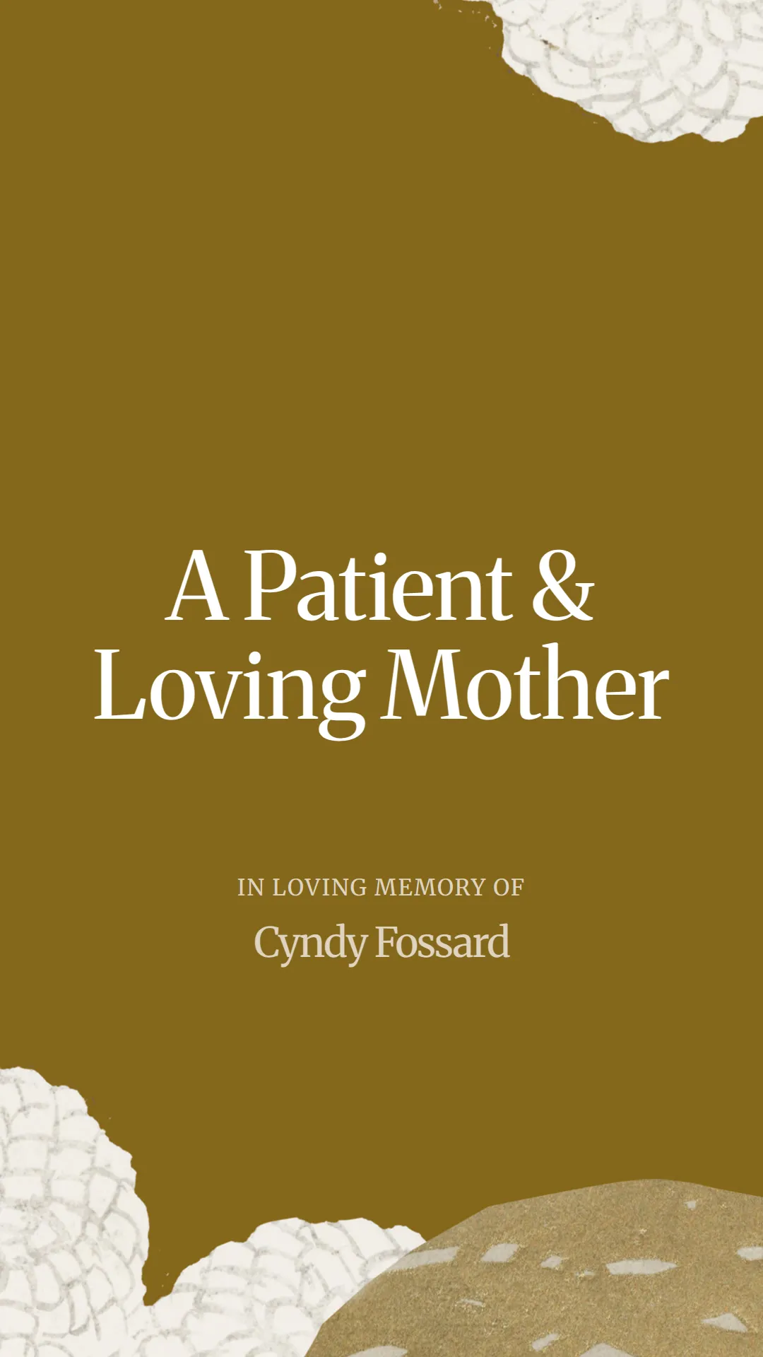 A Patient and Loving Mother