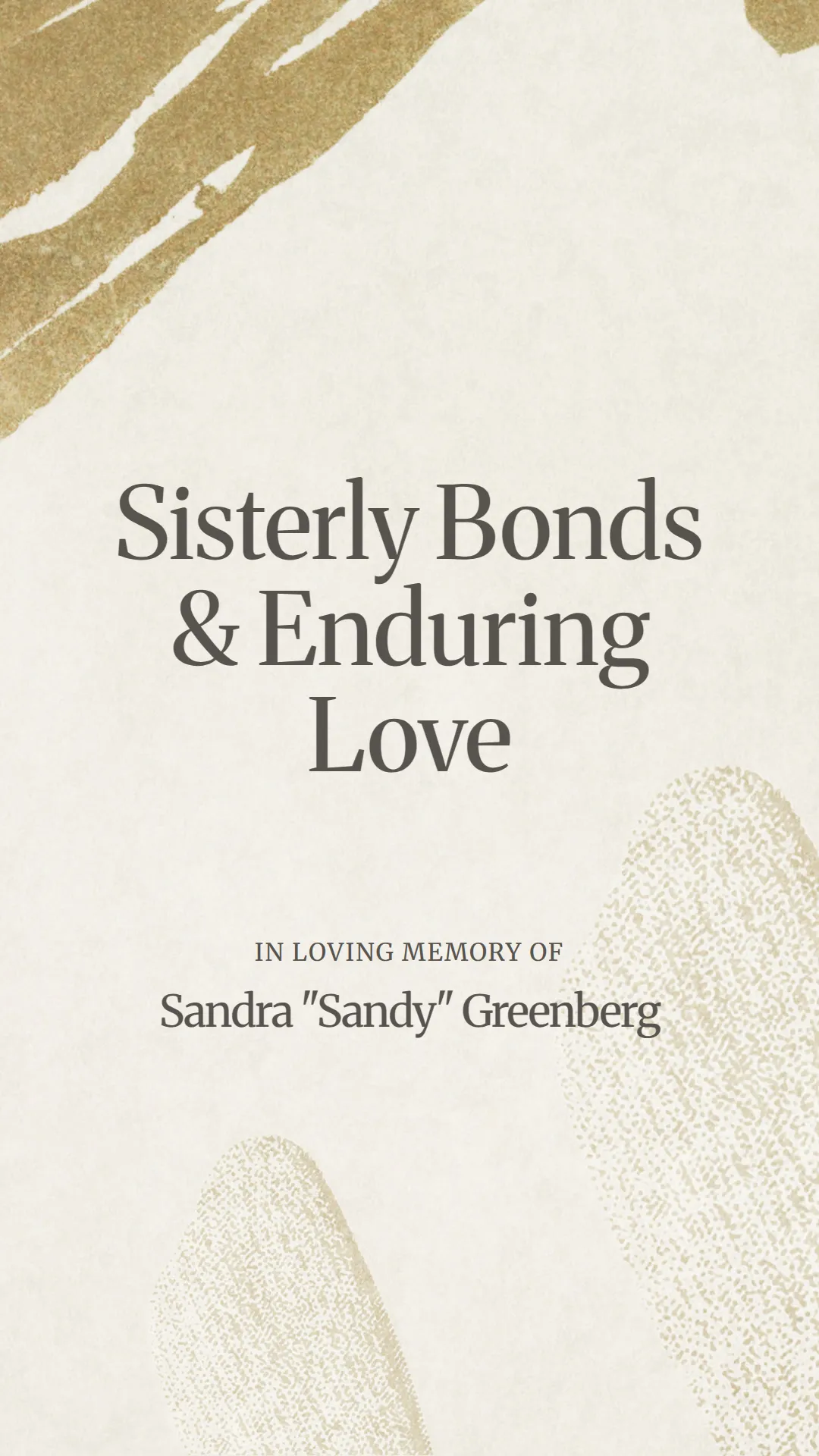 Sisterly Bonds and Enduring Love