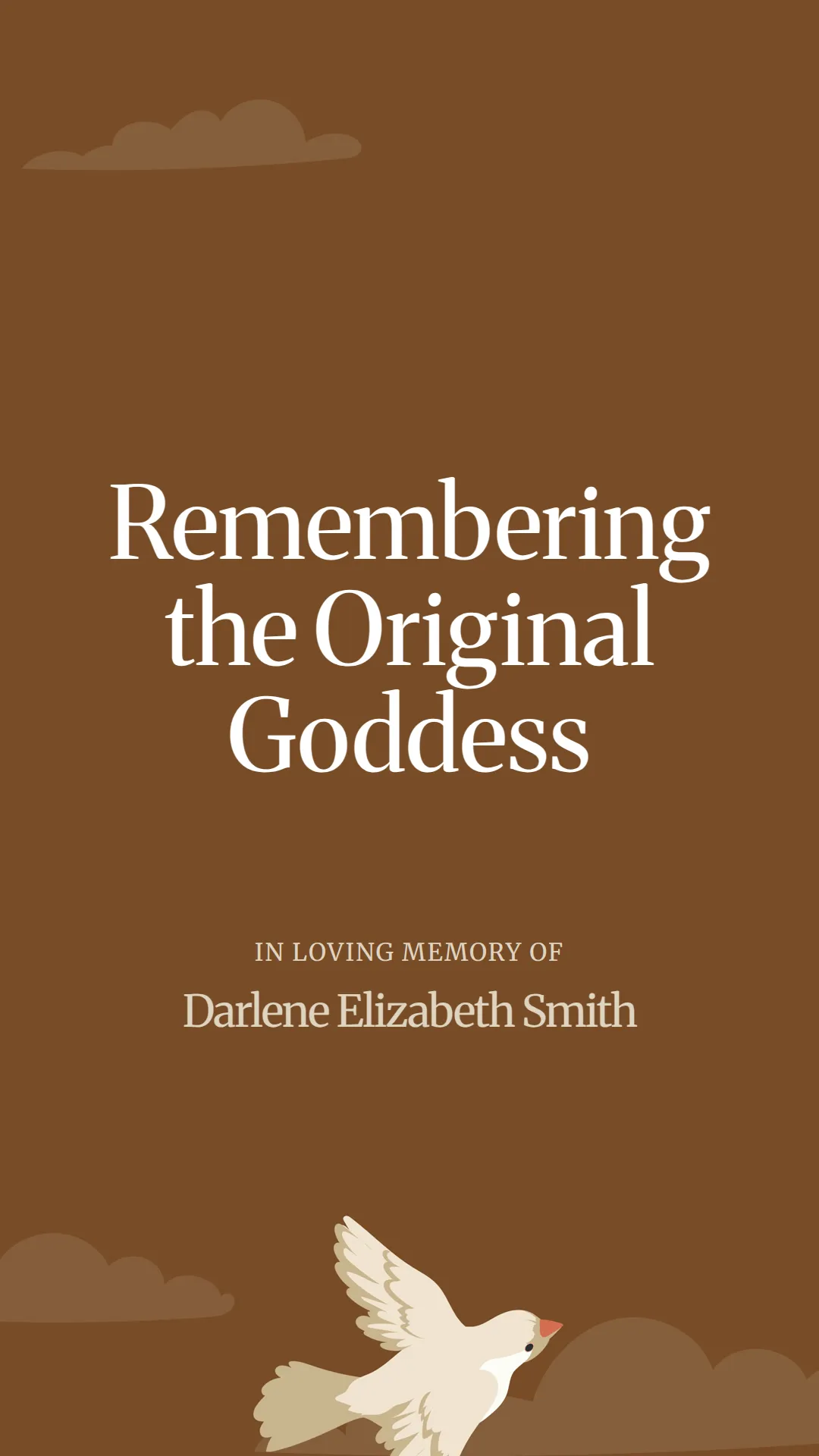 Remembering the Original Goddess